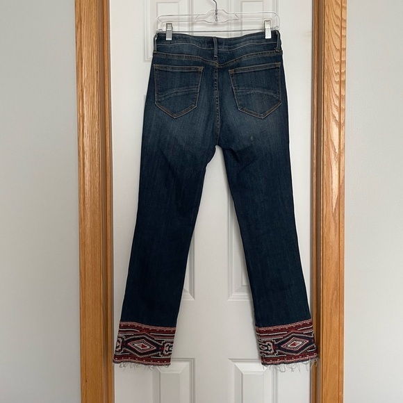 Driftwood Colette Straight Jeans Embroidered Size 27x27 - Picture 9 of 10